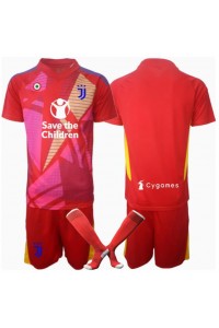 Juventus Doelman Babytruitje Thuis tenue Kind 2024-25 Korte Mouw (+ Korte broeken)